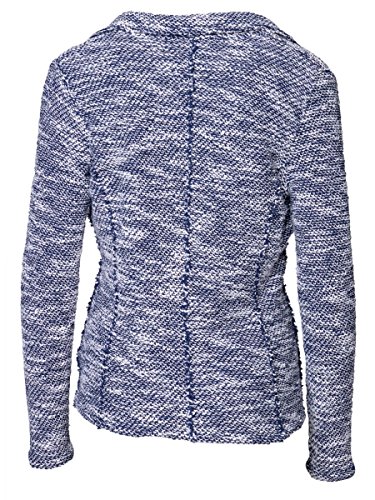 DAILY'S KRYSTAL Damen Blazer mit aufgesetzten Taschen aus Baumwolle, Polyester und Viskose - soziale fair trade Kleidung, Mode vegan und nachhaltig Color midnight, Size S - 2